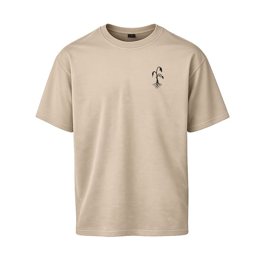 T-shirt beige OG - MAUVAISE HERBE
