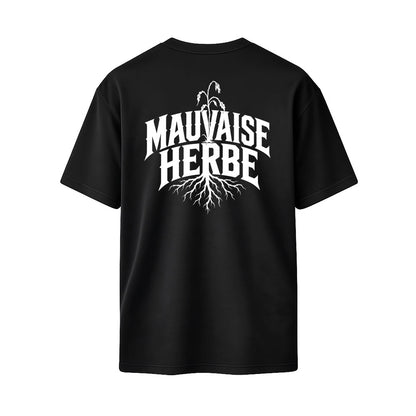T-shirt noir OG - MAUVAISE HERBE