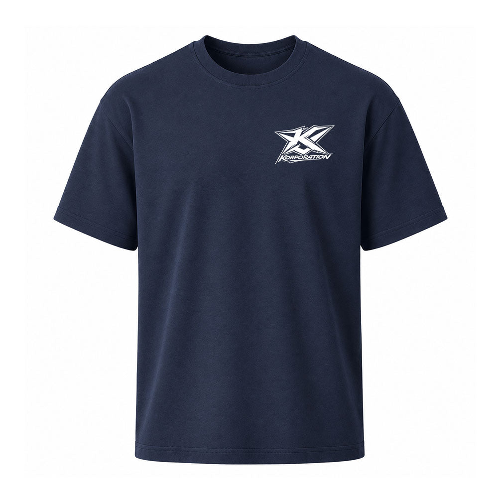 T-shirt navy KORPO - KORPORATION