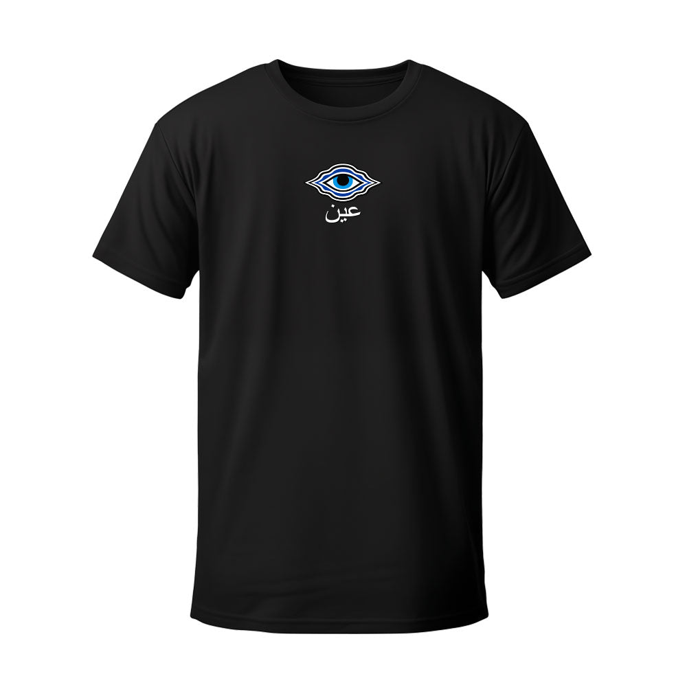 T-shirt noir 3EIN - LIGNO