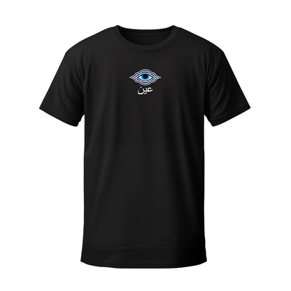 T-shirt noir 3EIN - LIGNO