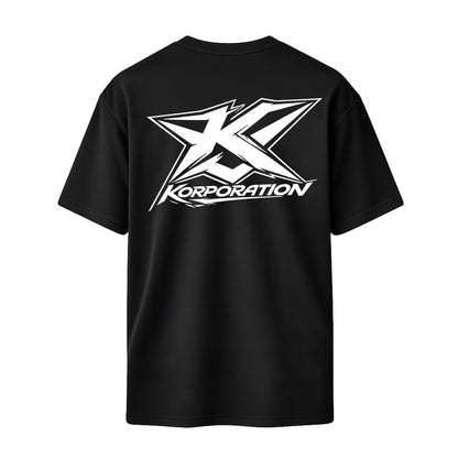 T-shirt noir KORPO - KORPORATION