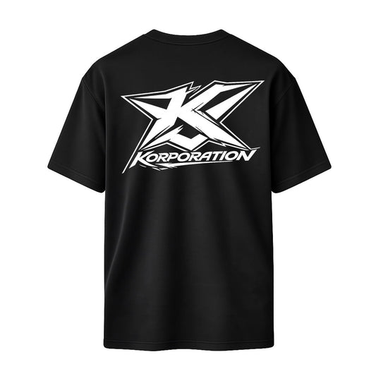 T-shirt noir KORPO - KORPORATION