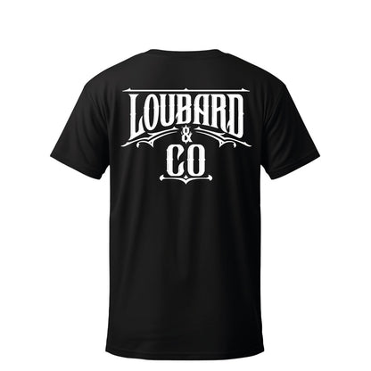 T-shirt noir LOW RIDER - LOUBARD & CO