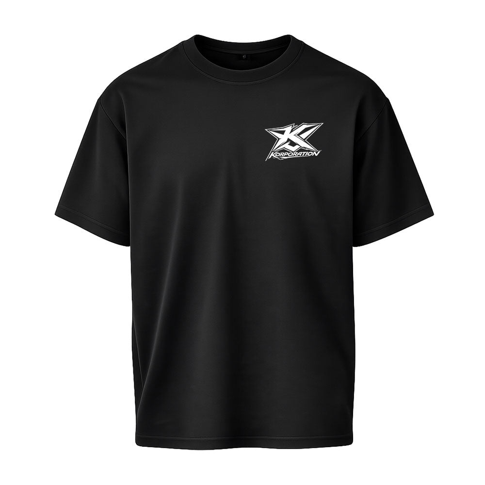 T-shirt noir KORPO - KORPORATION