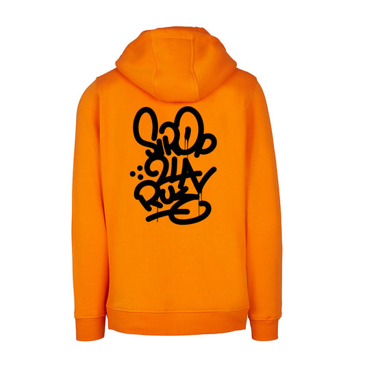Sweat Capuche orange TAG - SIROP DE LA RUE