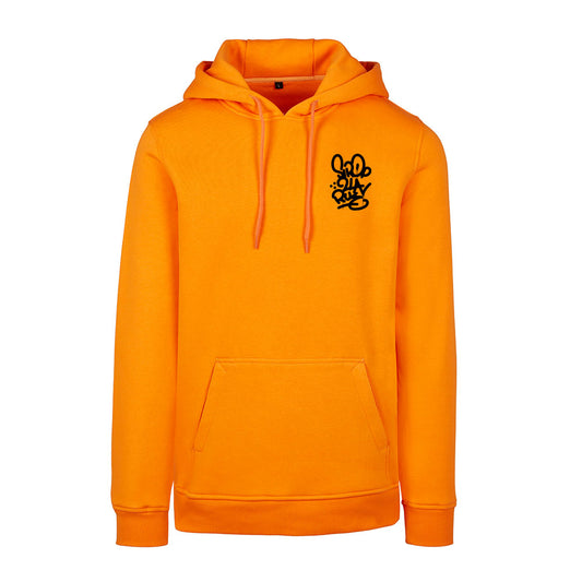 Sweat Capuche orange TAG - SIROP DE LA RUE