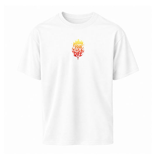 T-shirt blanc PPLD - FAIS LA DIFF