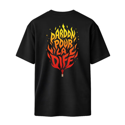 T-shirt noir PPLD - FAIS LA DIFF