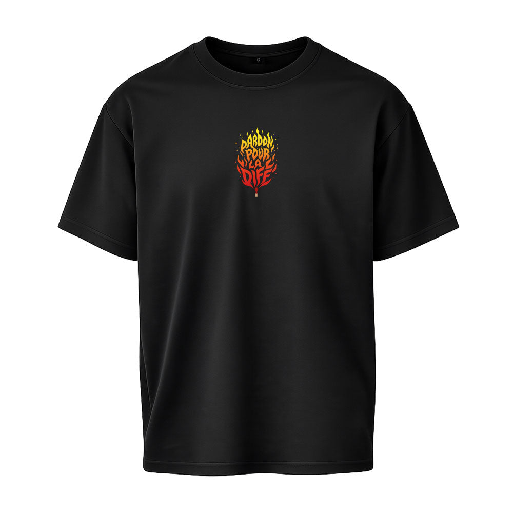 T-shirt noir PPLD - FAIS LA DIFF
