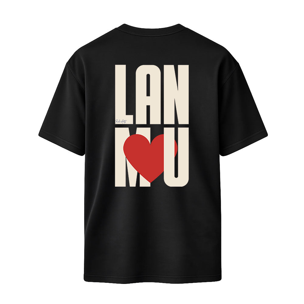T-shirt noir LANMOU RICHARTS - PAWOL