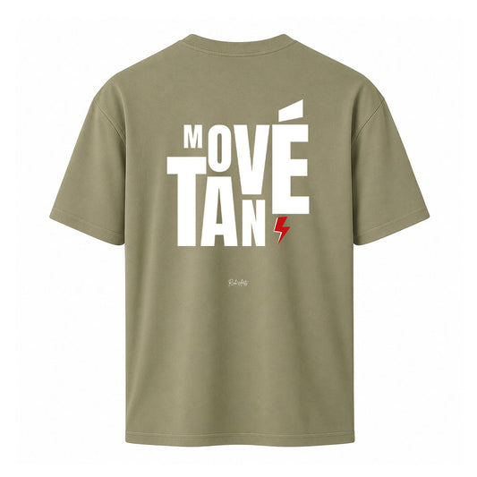 T-shirt kaki MOVE TAN RICHARTS - PAWOL