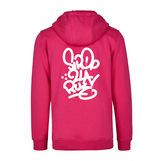 Sweat Capuche rose TAG - SIROP DE LA RUE