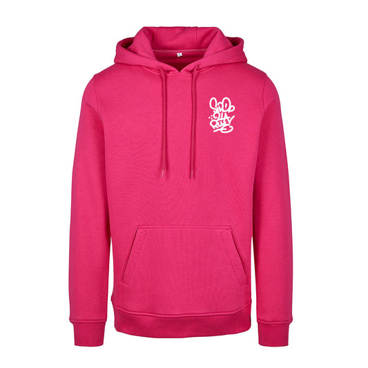 Sweat Capuche rose TAG - SIROP DE LA RUE