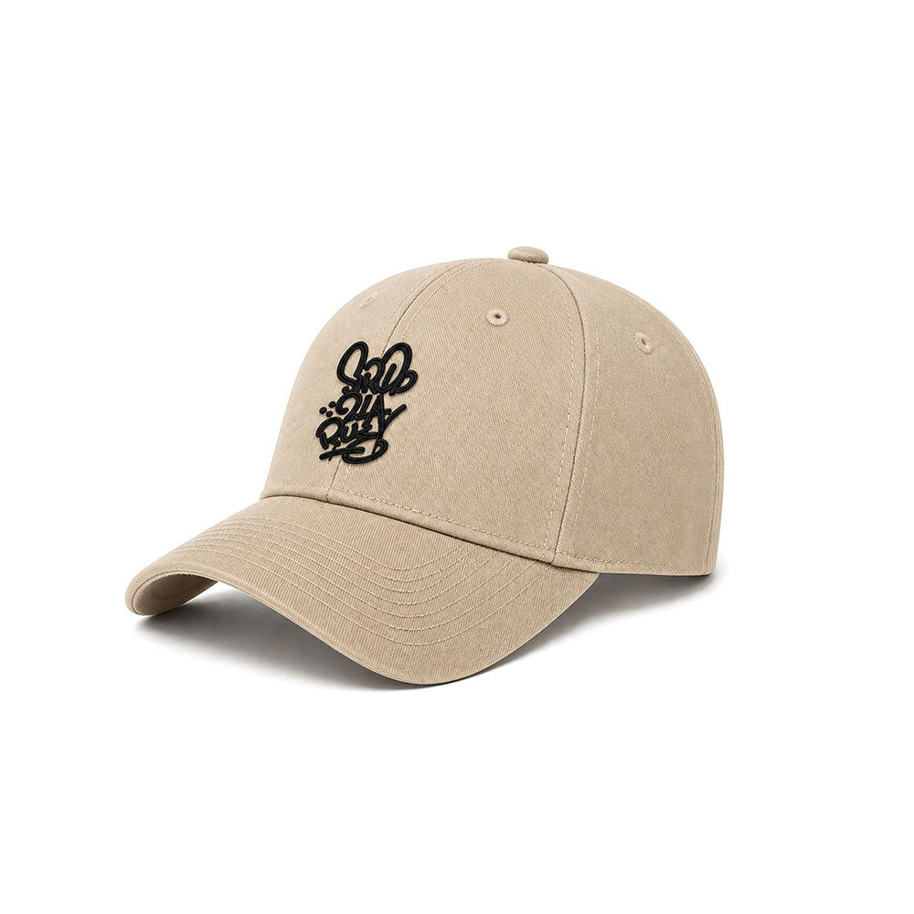 Casquette beige brodée TAG - SIROP DE LA RUE