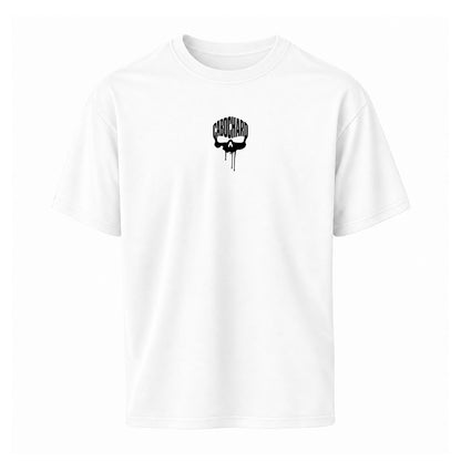T-shirt blanc SKULL - CABOCHARD