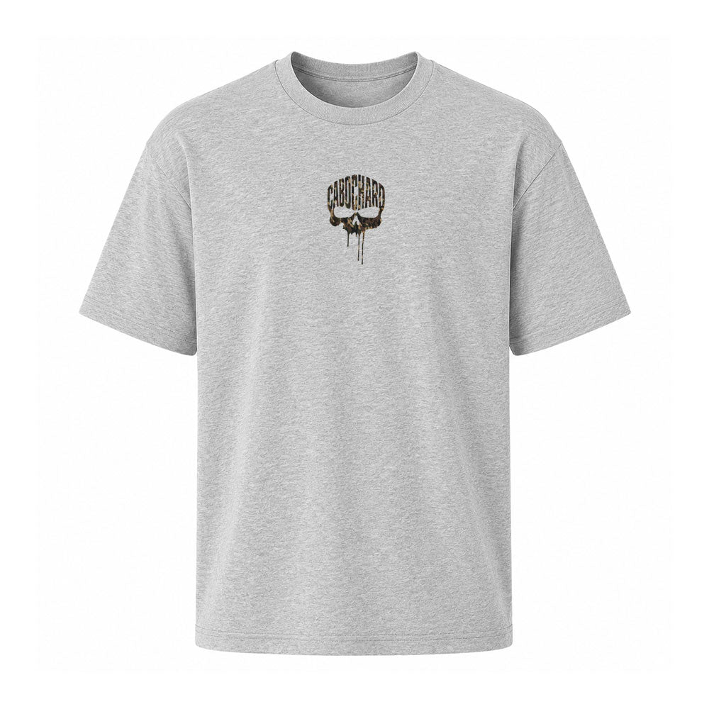 T-shirt gris SKULL - CABOCHARD