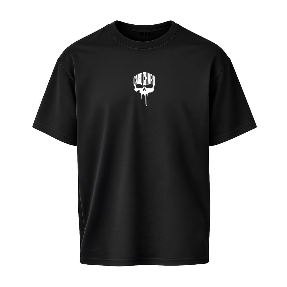 T-shirt noir SKULL - CABOCHARD