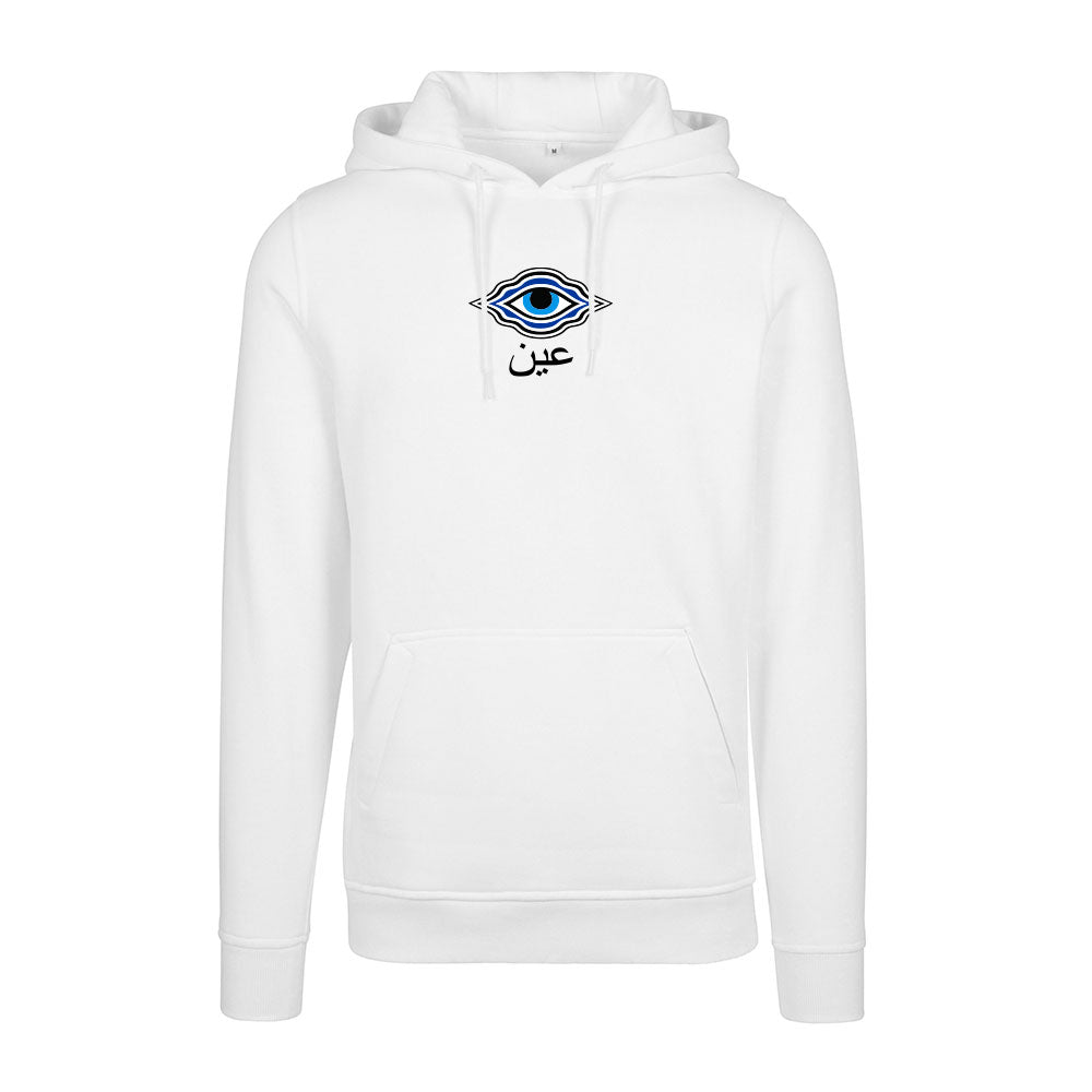 Sweat Capuche blanc 3EIN - LIGNO