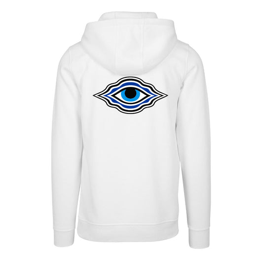 Sweat Capuche blanc 3EIN - LIGNO