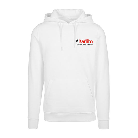 Sweat Capuche blanc KARLITO - KARLITO
