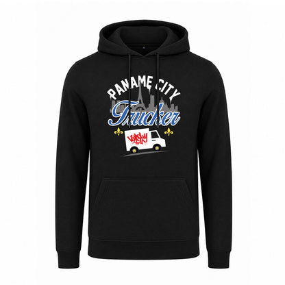 Sweat Capuche noir PANAME CITY TRUCKER - VAPSKY