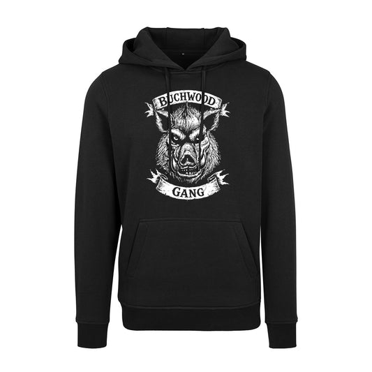Sweat Capuche noir BUCHWOOD GANG - BUCHWOOD