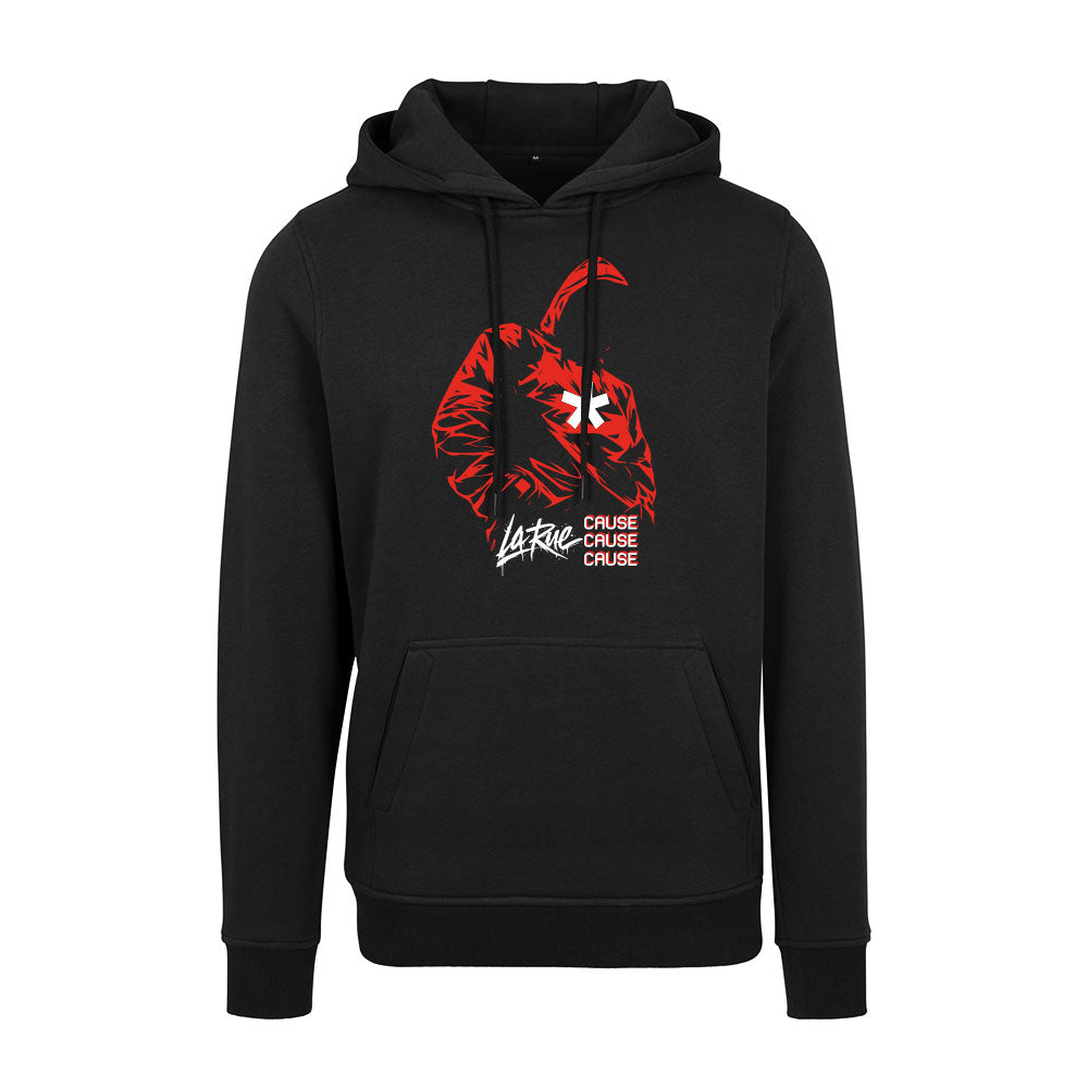 Sweat Capuche noir COVER - KARLITO