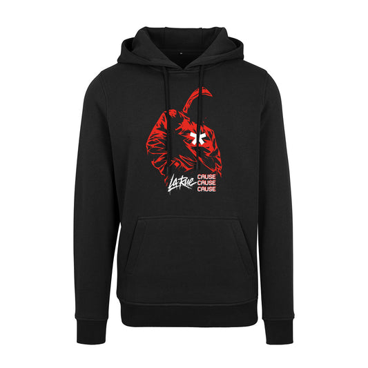 Sweat Capuche noir COVER - KARLITO