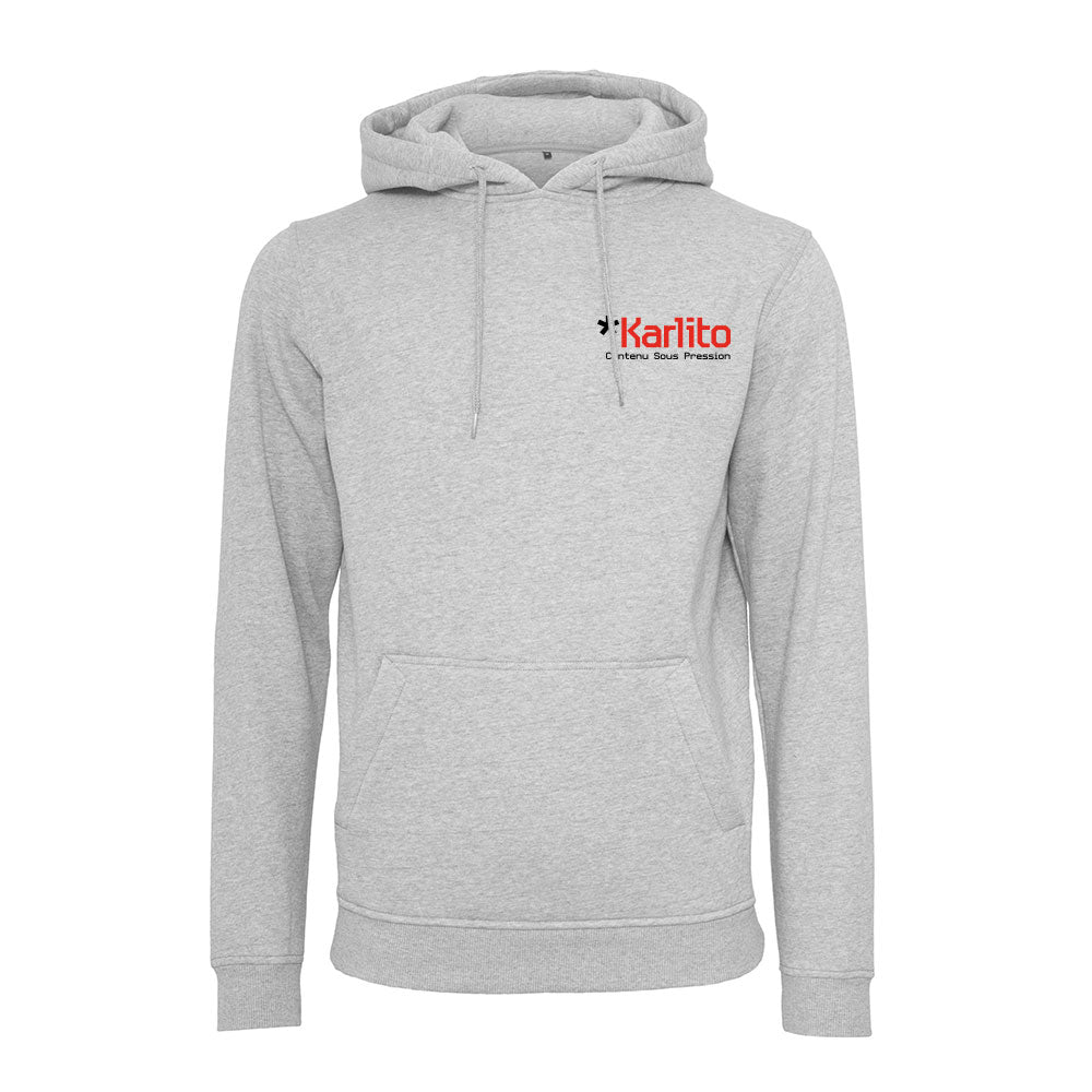 Sweat Capuche gris KARLITO - KARLITO