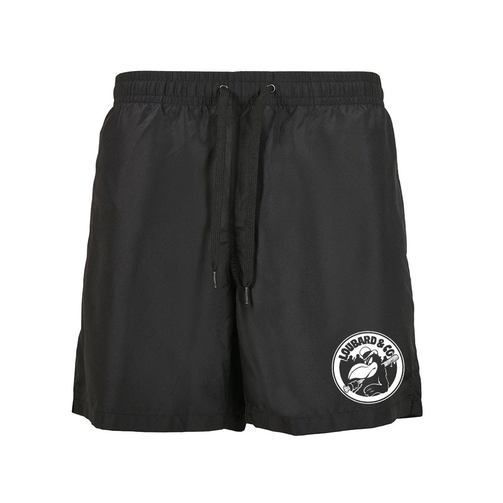 Short de bain noir BIRD by FUNCO - LOUBARD & CO
