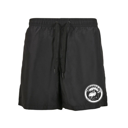 Short de bain noir BIRD by FUNCO88 - LOUBARD & CO