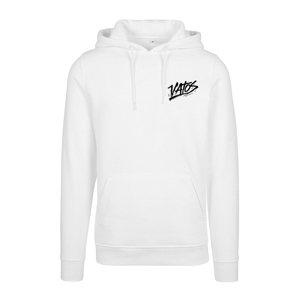 Sweat Capuche blanc VATOS - MEHDI MIKLO