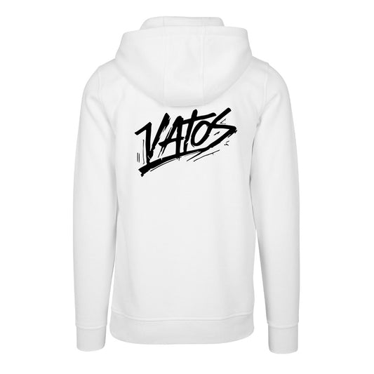 Sweat Capuche blanc VATOS - MEHDI MIKLO