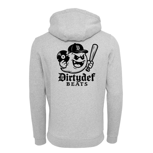 Sweat Capuche gris BEATS - DIRTYDEF