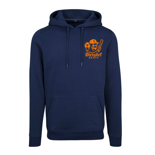 Sweat Capuche navy BEATS - DIRTYDEF