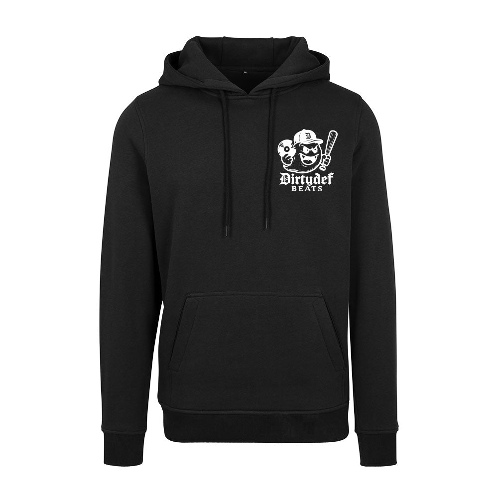 Sweat Capuche noir BEATS - DIRTYDEF