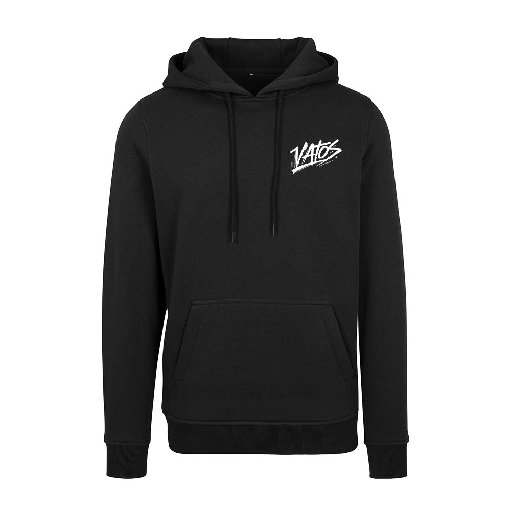 Sweat Capuche noir VATOS - MEHDI MIKLO