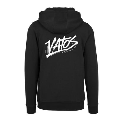 Sweat Capuche noir VATOS - MEHDI MIKLO