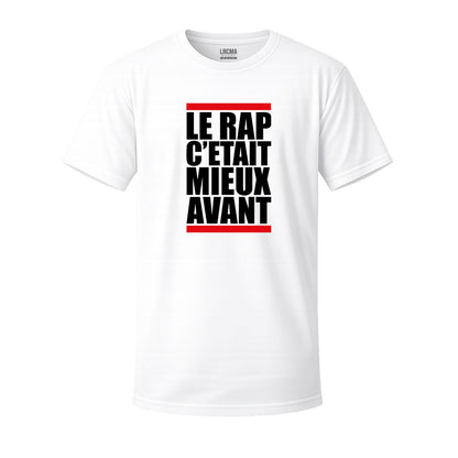 T-shirt blanc CLASSIC RAP - LRCMA