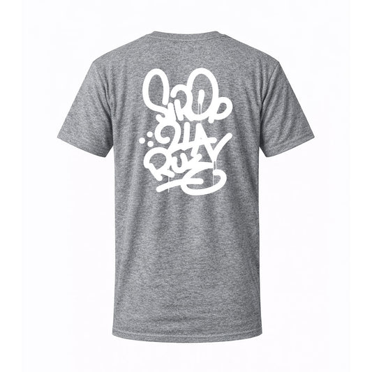 T-shirt gris TAG - SIROP DE LA RUE