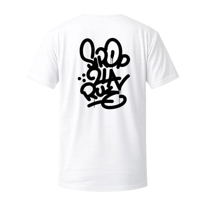 T-shirt blanc TAG - SIROP DE LA RUE