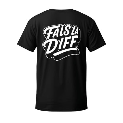 T-shirt noir ORIGINAL - FAIS LA DIFF