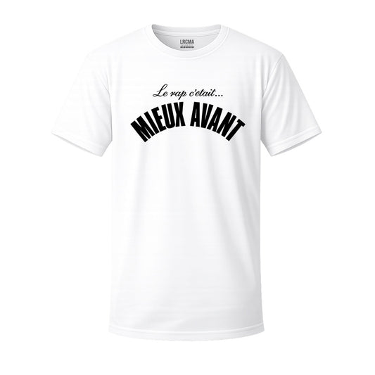 T-shirt blanc THE INFAMOUS RAP - LRCMA