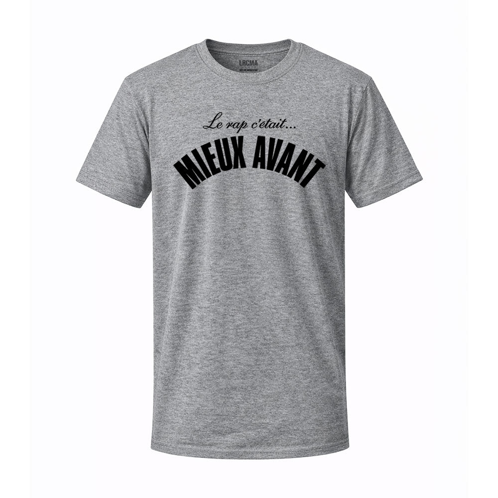 T-shirt gris THE INFAMOUS RAP - LRCMA