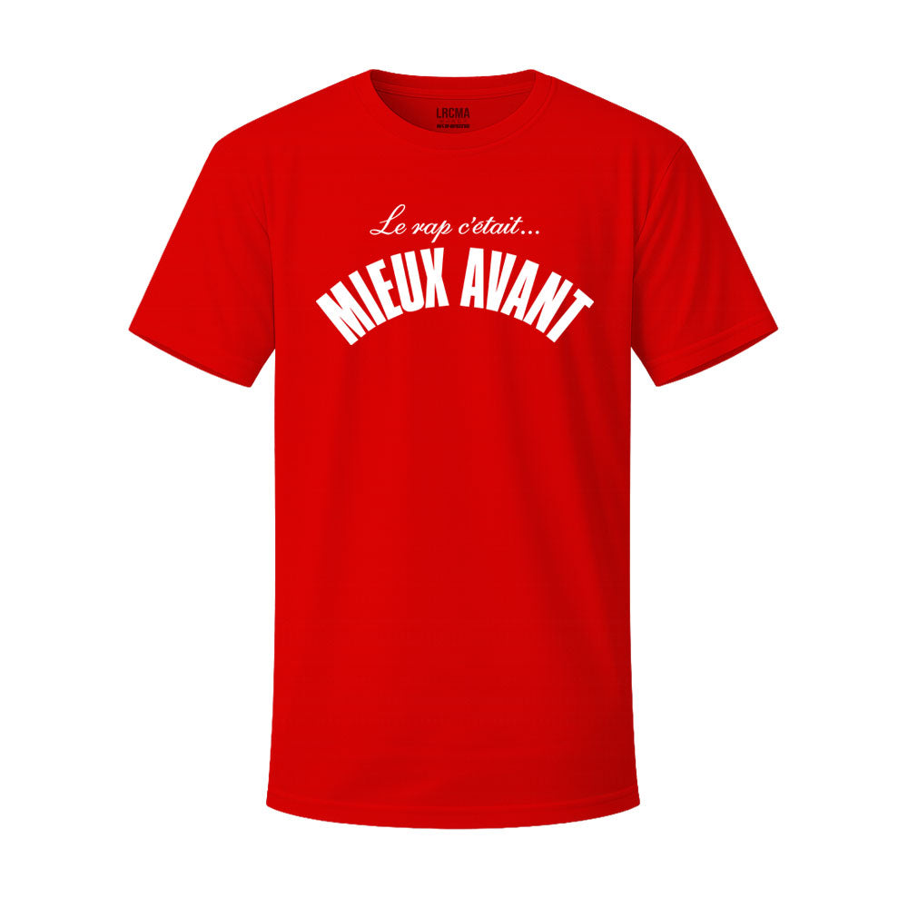 T-shirt rouge THE INFAMOUS RAP - LRCMA