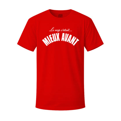 T-shirt rouge THE INFAMOUS RAP - LRCMA