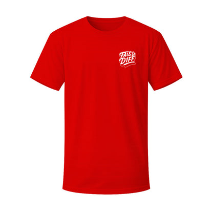 T-shirt rouge ORIGINAL - FAIS LA DIFF