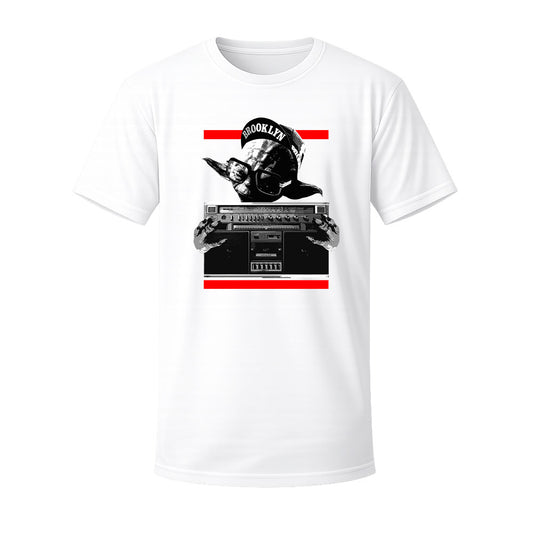 T-shirt blanc YODA - POETIC 90