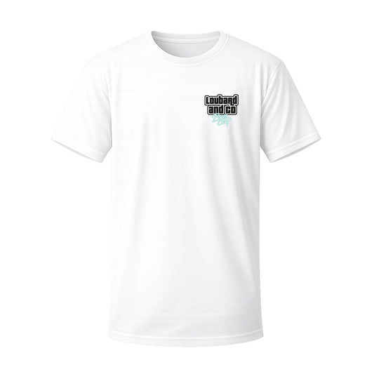 T-shirt blanc LOUBARD PARIS CITY - LOUBARD & CO